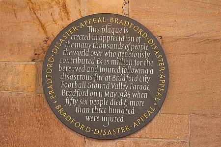 Bradford Cathedral - The Bradford City Memorial
